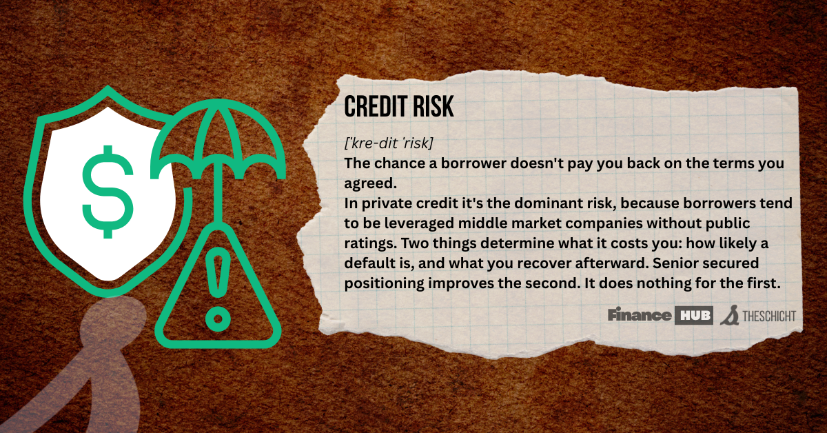 Credit Risk — [ˈkre-dit ˈrisk] - TheSchicht