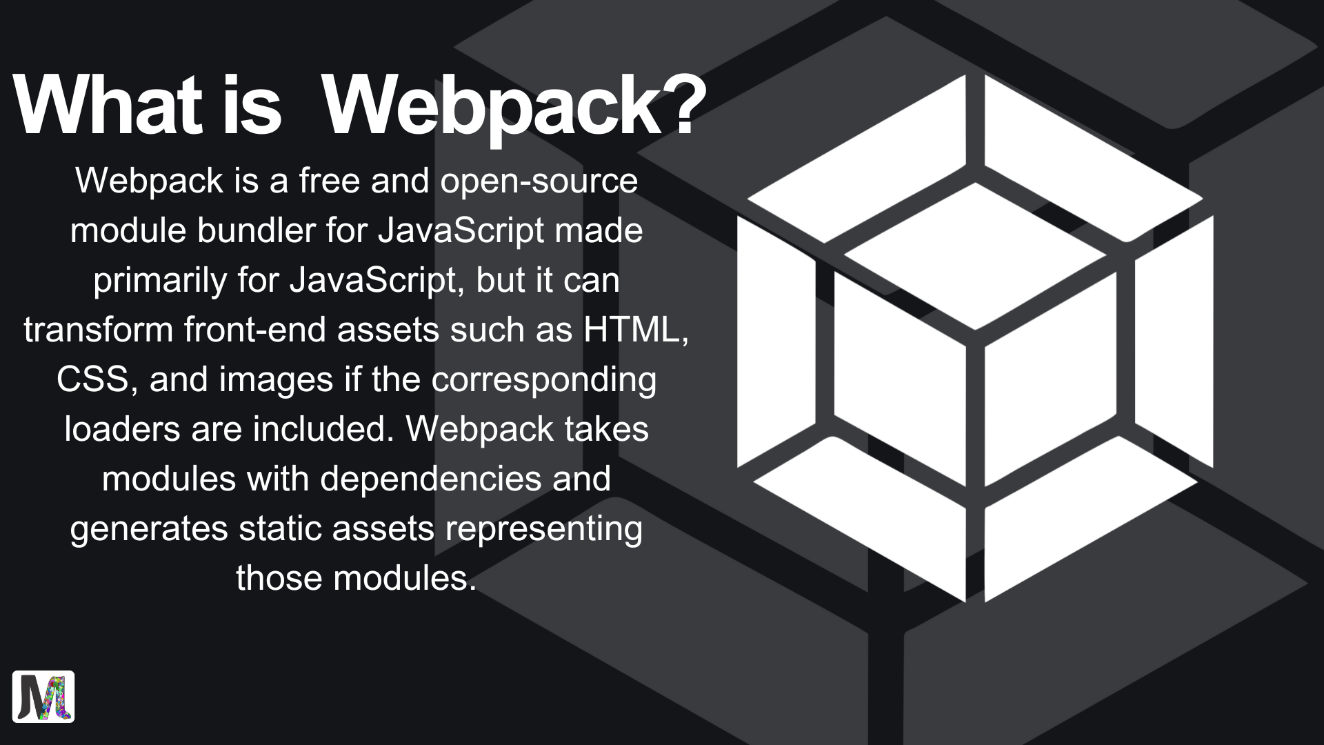 Understanding the basics of Webpack