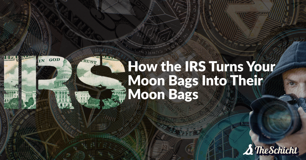 Crypto Taxes Explained: How the IRS Turns Your Moon Bags Into Their Moon Bags
