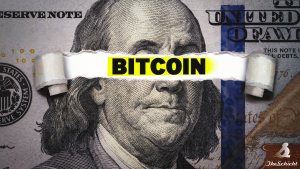 Bitcoin emerging as a decentralized alternative to the weakening US dollar.